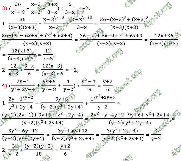 ГДЗ Алгебра 8 клас Мерзляк (2025)