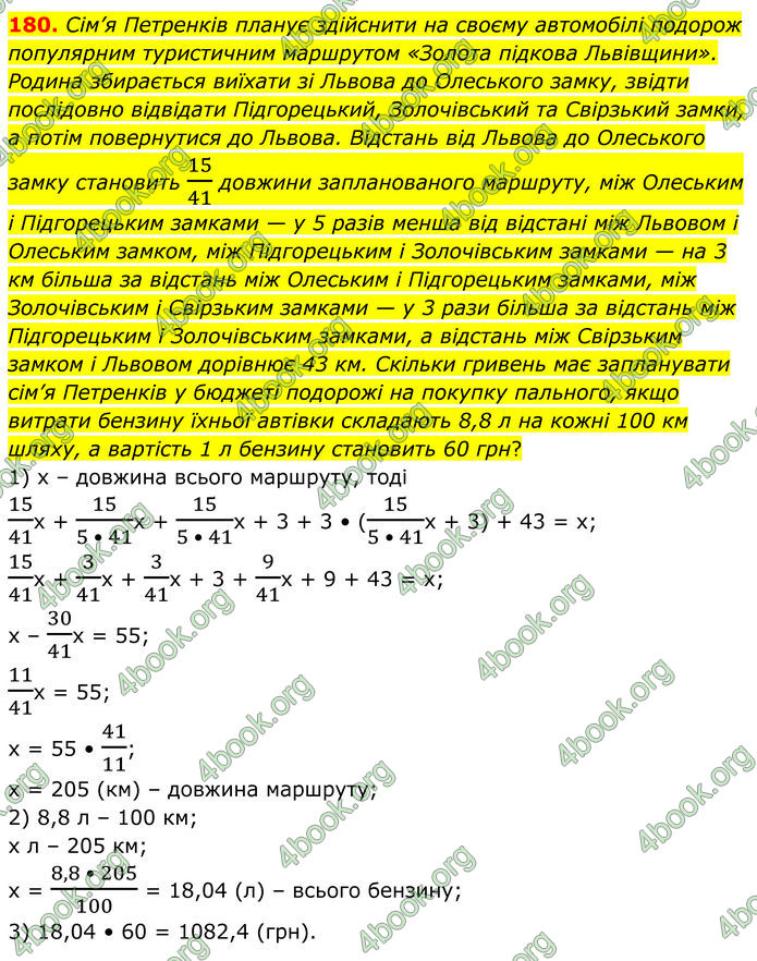 ГДЗ Алгебра 8 клас Мерзляк (2025)