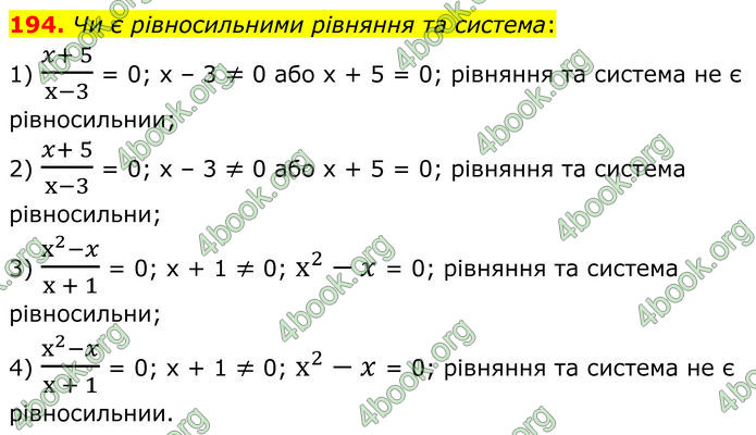 ГДЗ Алгебра 8 клас Мерзляк (2025)