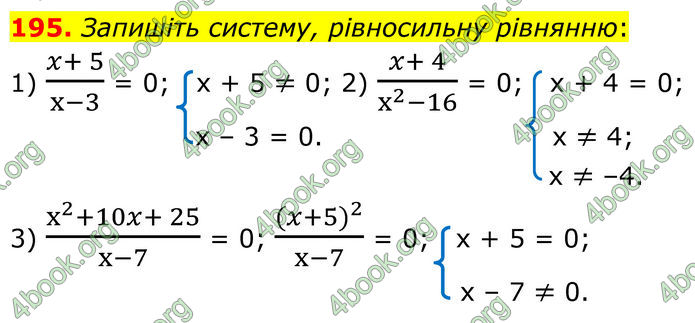 ГДЗ Алгебра 8 клас Мерзляк (2025)