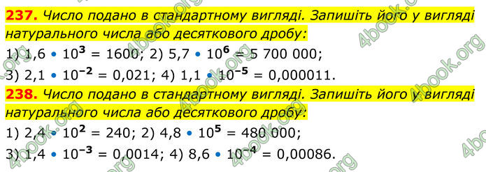 ГДЗ Алгебра 8 клас Мерзляк (2025)