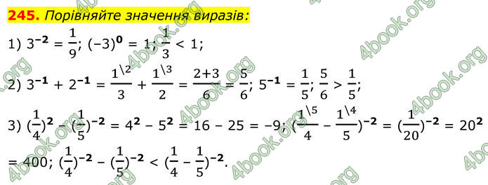 ГДЗ Алгебра 8 клас Мерзляк (2025)