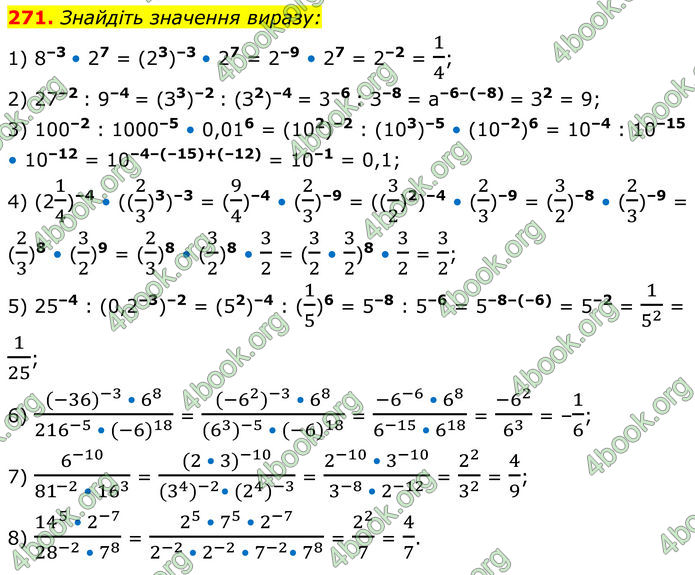 ГДЗ Алгебра 8 клас Мерзляк (2025)