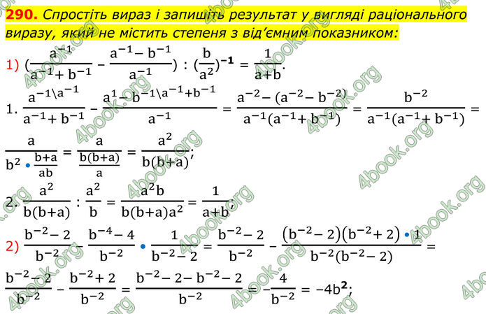 ГДЗ Алгебра 8 клас Мерзляк (2025)