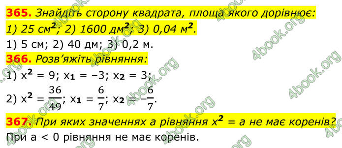 ГДЗ Алгебра 8 клас Мерзляк (2025)
