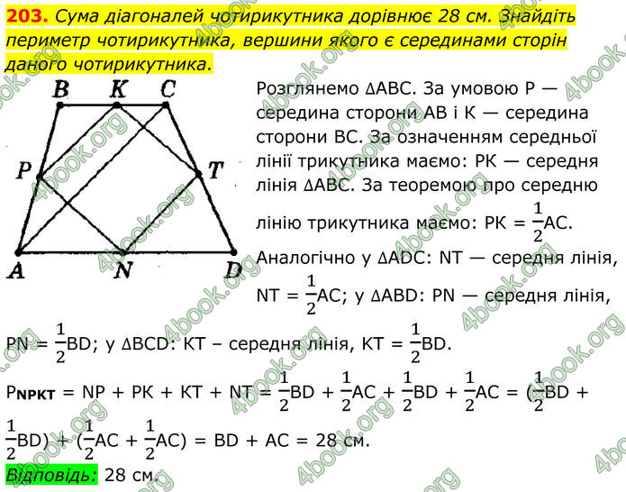 ГДЗ Геометрія 8 клас Мерзляк (2025) ГДЗ Геометрія 8 клас Мерзляк (2025)
