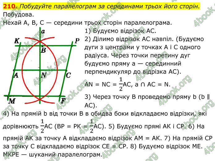 ГДЗ Геометрія 8 клас Мерзляк (2025) ГДЗ Геометрія 8 клас Мерзляк (2025)