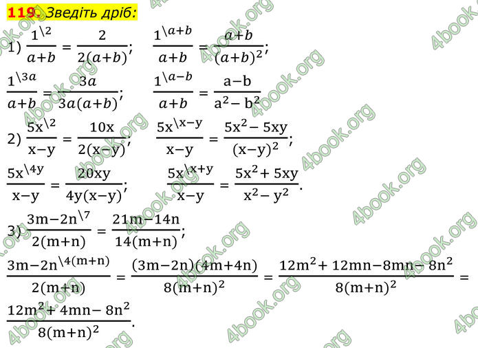 ГДЗ Алгебра 8 клас Тарасенкова (2025)