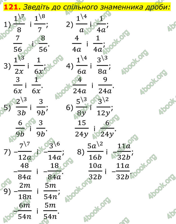 ГДЗ Алгебра 8 клас Тарасенкова (2025)