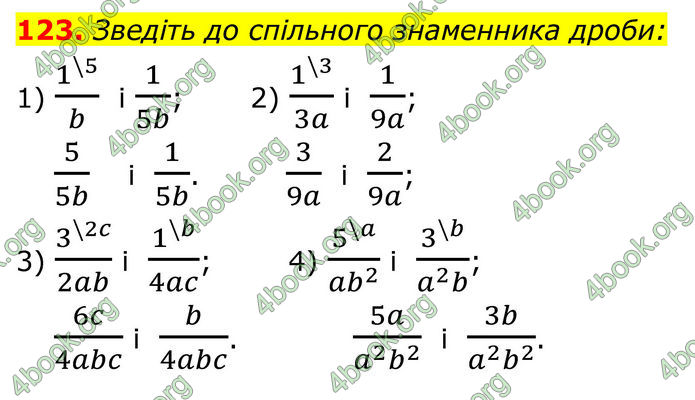 ГДЗ Алгебра 8 клас Тарасенкова (2025)