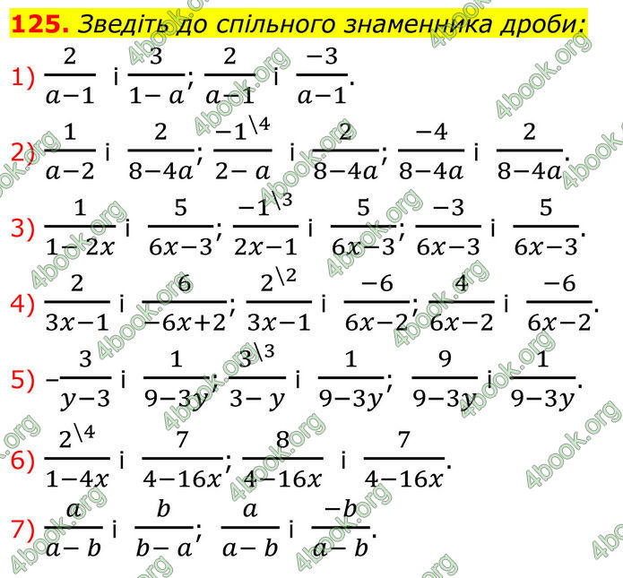 ГДЗ Алгебра 8 клас Тарасенкова (2025)