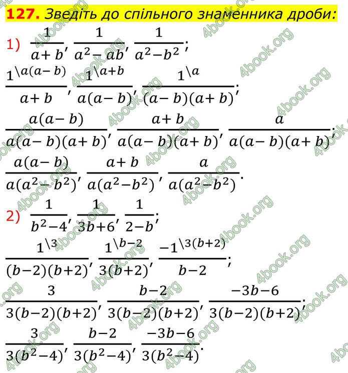 ГДЗ Алгебра 8 клас Тарасенкова (2025)