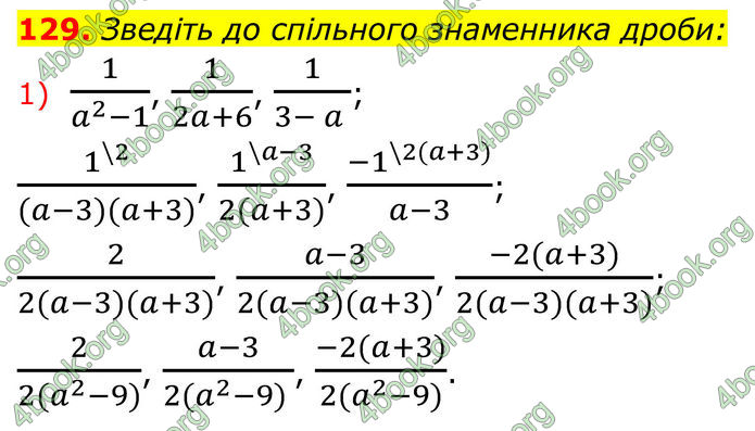 ГДЗ Алгебра 8 клас Тарасенкова (2025)