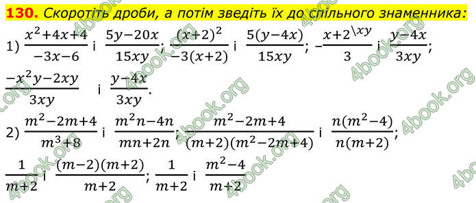 ГДЗ Алгебра 8 клас Тарасенкова (2025)