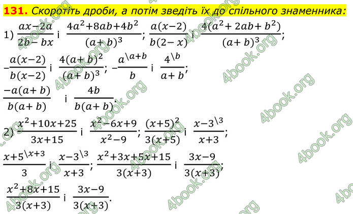ГДЗ Алгебра 8 клас Тарасенкова (2025)