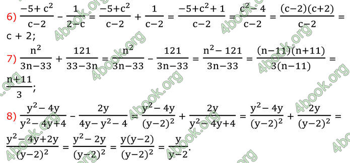 ГДЗ Алгебра 8 клас Тарасенкова (2025)