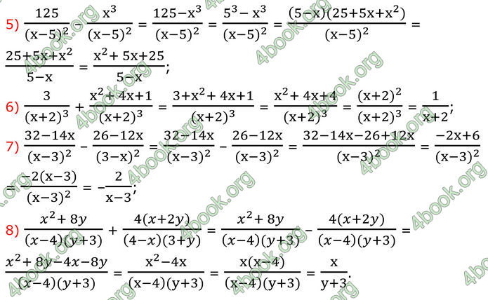 ГДЗ Алгебра 8 клас Тарасенкова (2025)