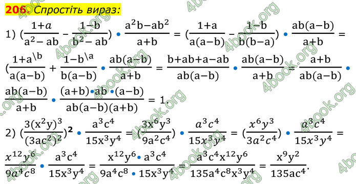 ГДЗ Алгебра 8 клас Тарасенкова (2025)