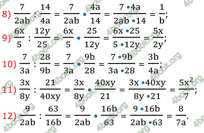 ГДЗ Алгебра 8 клас Тарасенкова (2025)