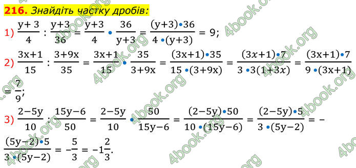 ГДЗ Алгебра 8 клас Тарасенкова (2025)