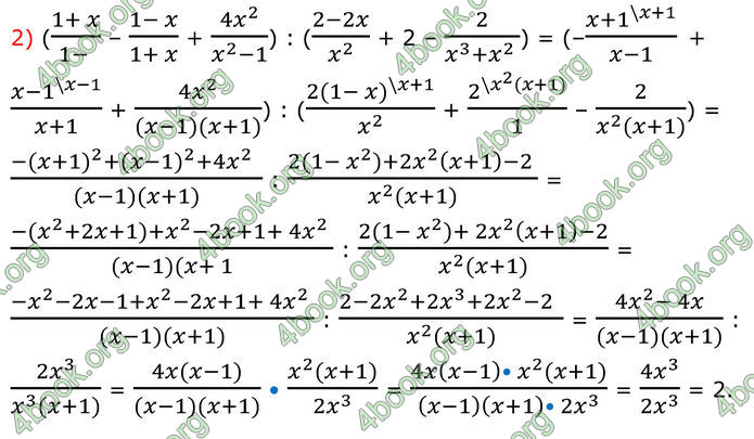 ГДЗ Алгебра 8 клас Тарасенкова (2025)