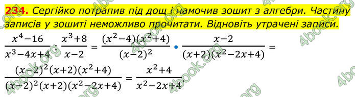 ГДЗ Алгебра 8 клас Тарасенкова (2025)