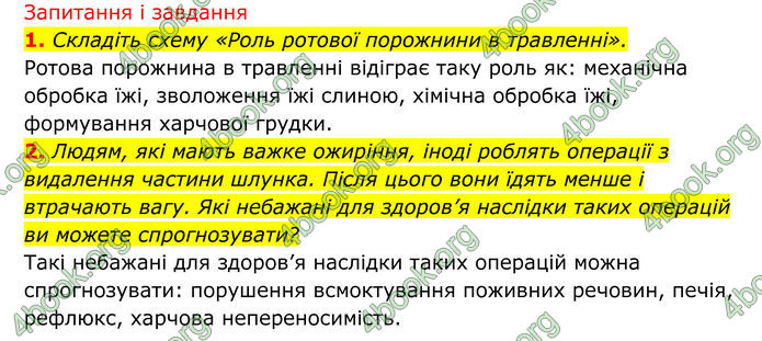 ГДЗ Біологія 8 клас Тагліна (2025)