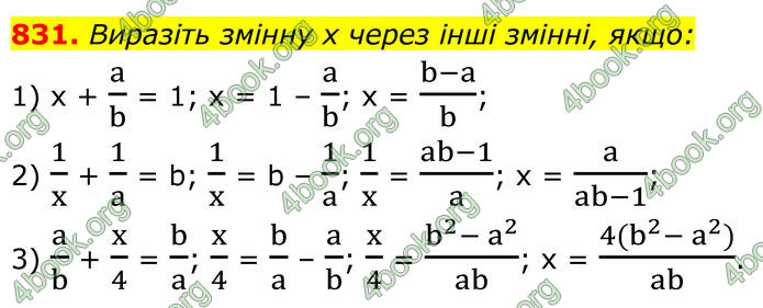 ГДЗ Алгебра 8 клас Мерзляк (2025)