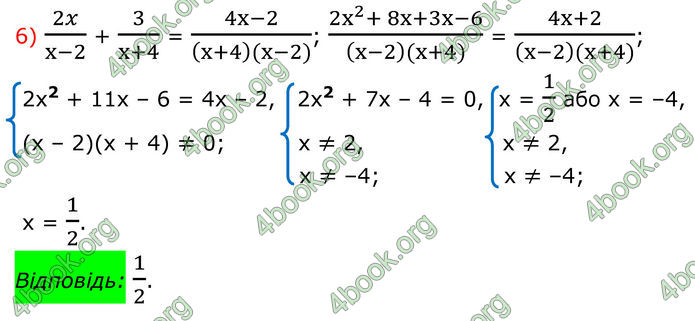 ГДЗ Алгебра 8 клас Мерзляк (2025)