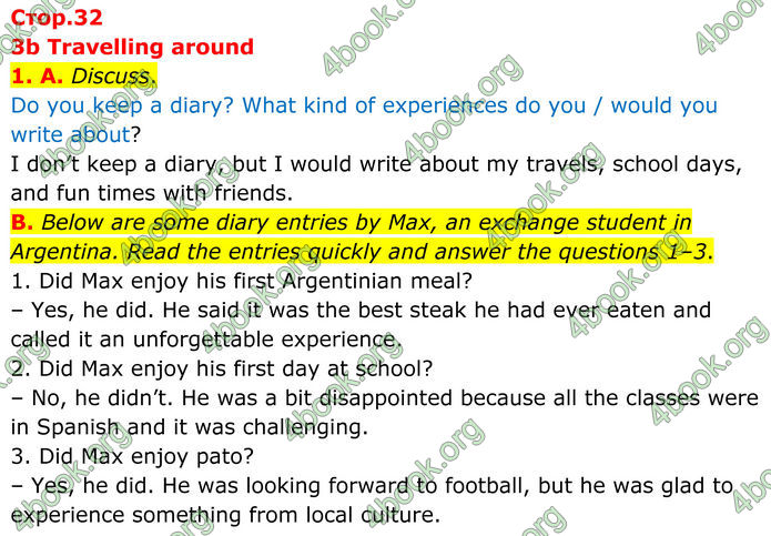 ГДЗ Англійська мова 8 клас Мітчелл (2025)