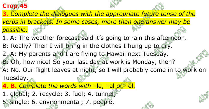ГДЗ Англійська мова 8 клас Мітчелл (2025)