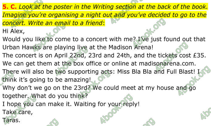 ГДЗ Англійська мова 8 клас Мітчелл (2025)