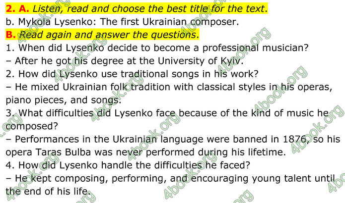ГДЗ Англійська мова 8 клас Мітчелл (2025)