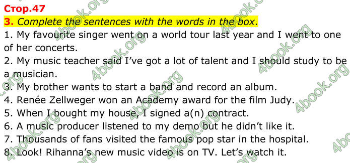 ГДЗ Англійська мова 8 клас Мітчелл (2025)