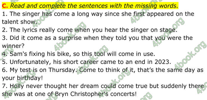 ГДЗ Зошит Англійська мова 8 клас Мітчелл (2025)