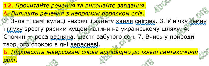 ГДЗ Українська мова 8 клас Авраменко (2025)