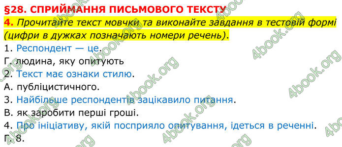 ГДЗ Українська мова 8 клас Авраменко (2025)