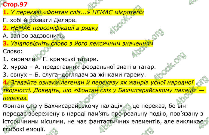 ГДЗ Українська література 8 клас Авраменко (2025)