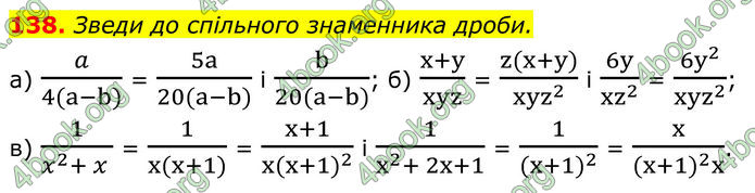 ГДЗ Алгебра 8 клас Бевз (2025)