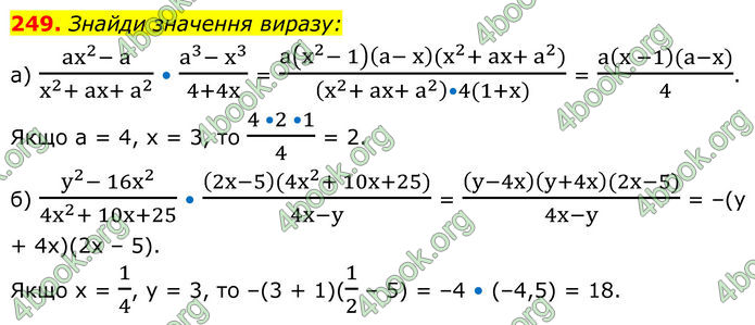 ГДЗ Алгебра 8 клас Бевз (2025)