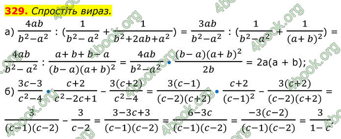ГДЗ Алгебра 8 клас Бевз (2025)