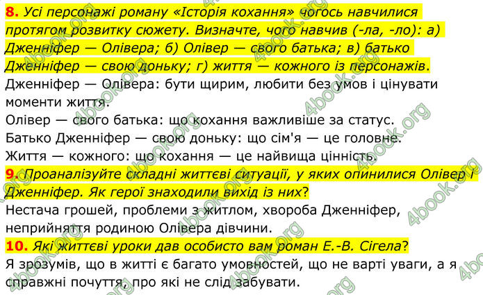 ГДЗ Зарубіжна література 8 клас Ніколенко (2025)