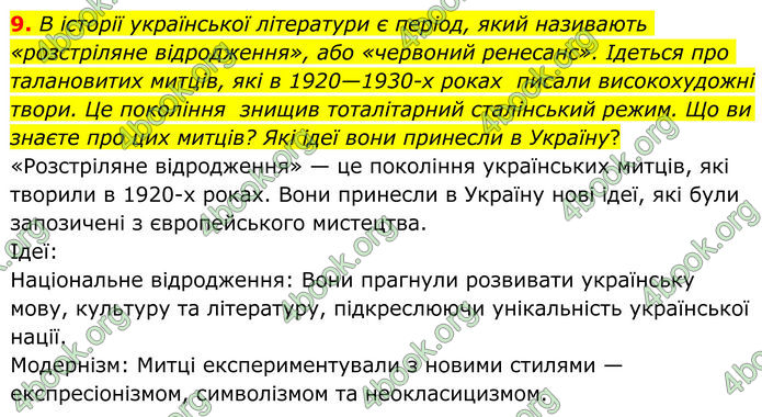 ГДЗ Зарубіжна література 8 клас Ніколенко (2025)