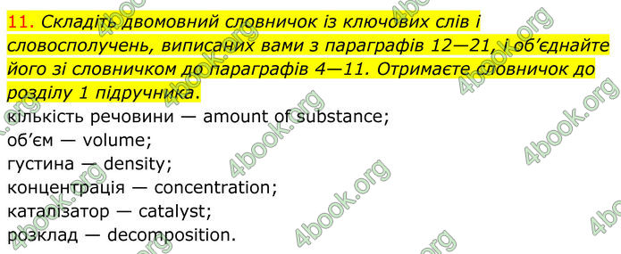 ГДЗ Хімія 8 клас Попель (2025)