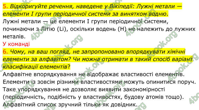 ГДЗ Хімія 8 клас Попель (2025)