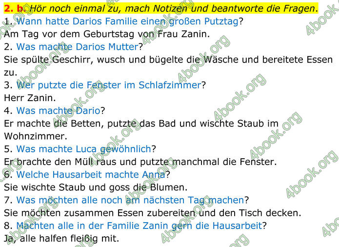 ГДЗ Німецька мова 8 клас Басай (2025)