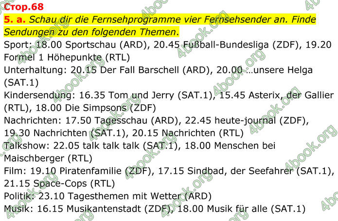 ГДЗ Німецька мова 8 клас Басай (2025)