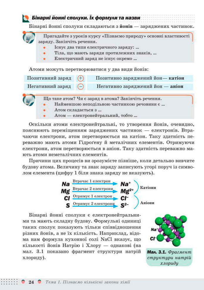 Підручник Хімія 8 клас Мідак (2025)