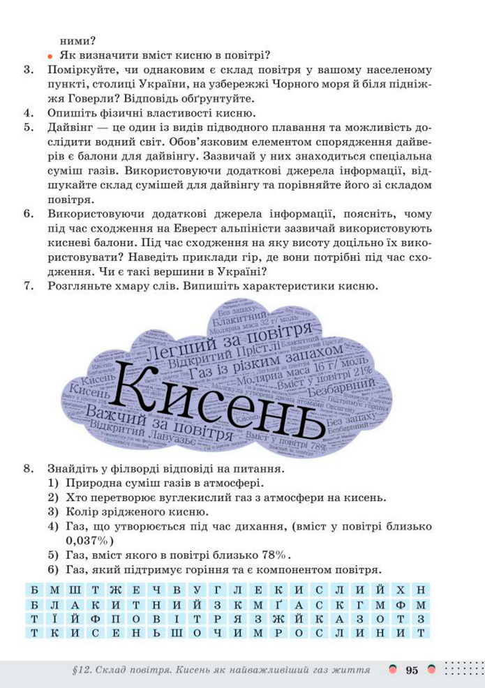 Підручник Хімія 8 клас Мідак (2025)