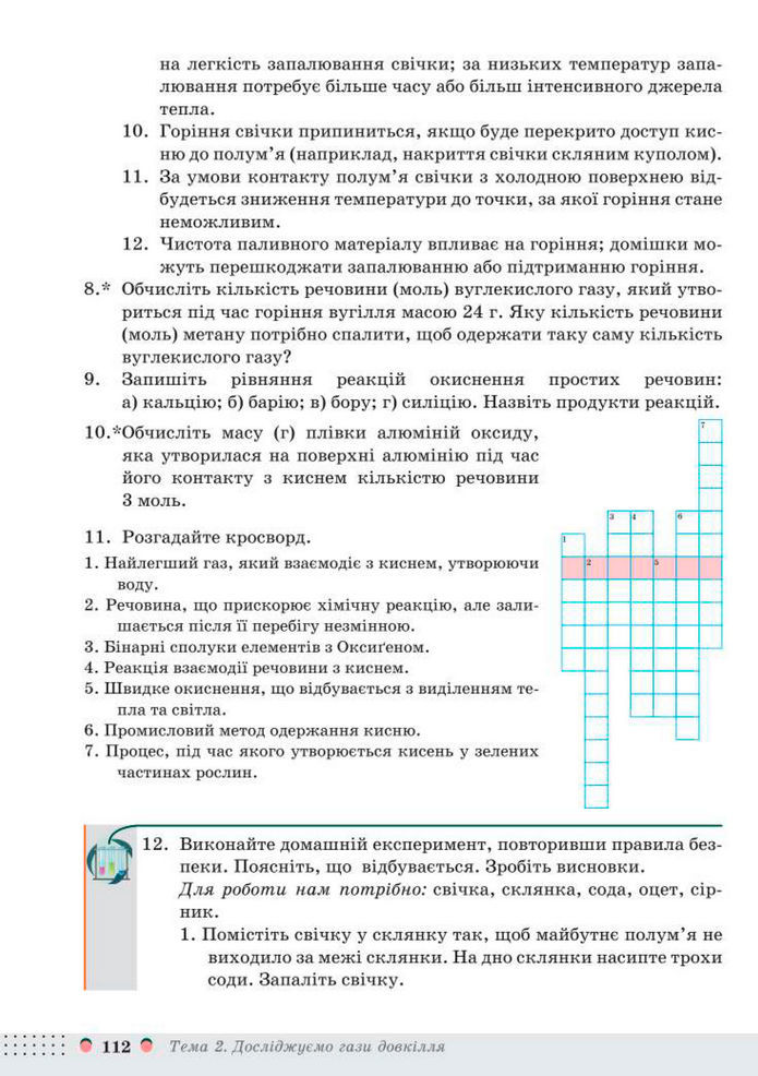 Підручник Хімія 8 клас Мідак (2025)